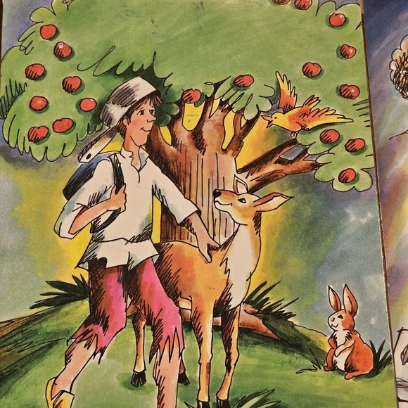 Retro Laminated Folk Tales Men Legend Wall Art Laminated Lot Of 8 12 x 16 Decor - Picture 5 of 12